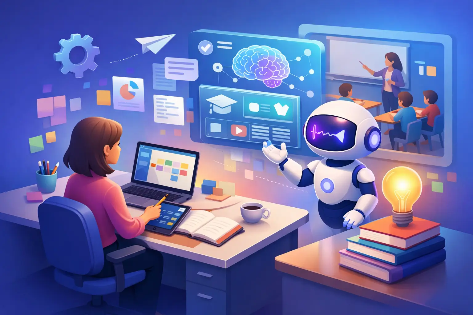 Planejamento de aulas com IA sem perder controle