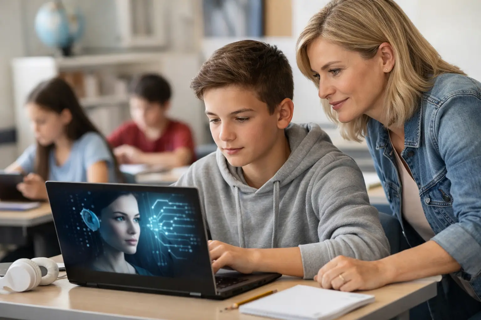 Alunos podem usar IA supervisionada na escola?