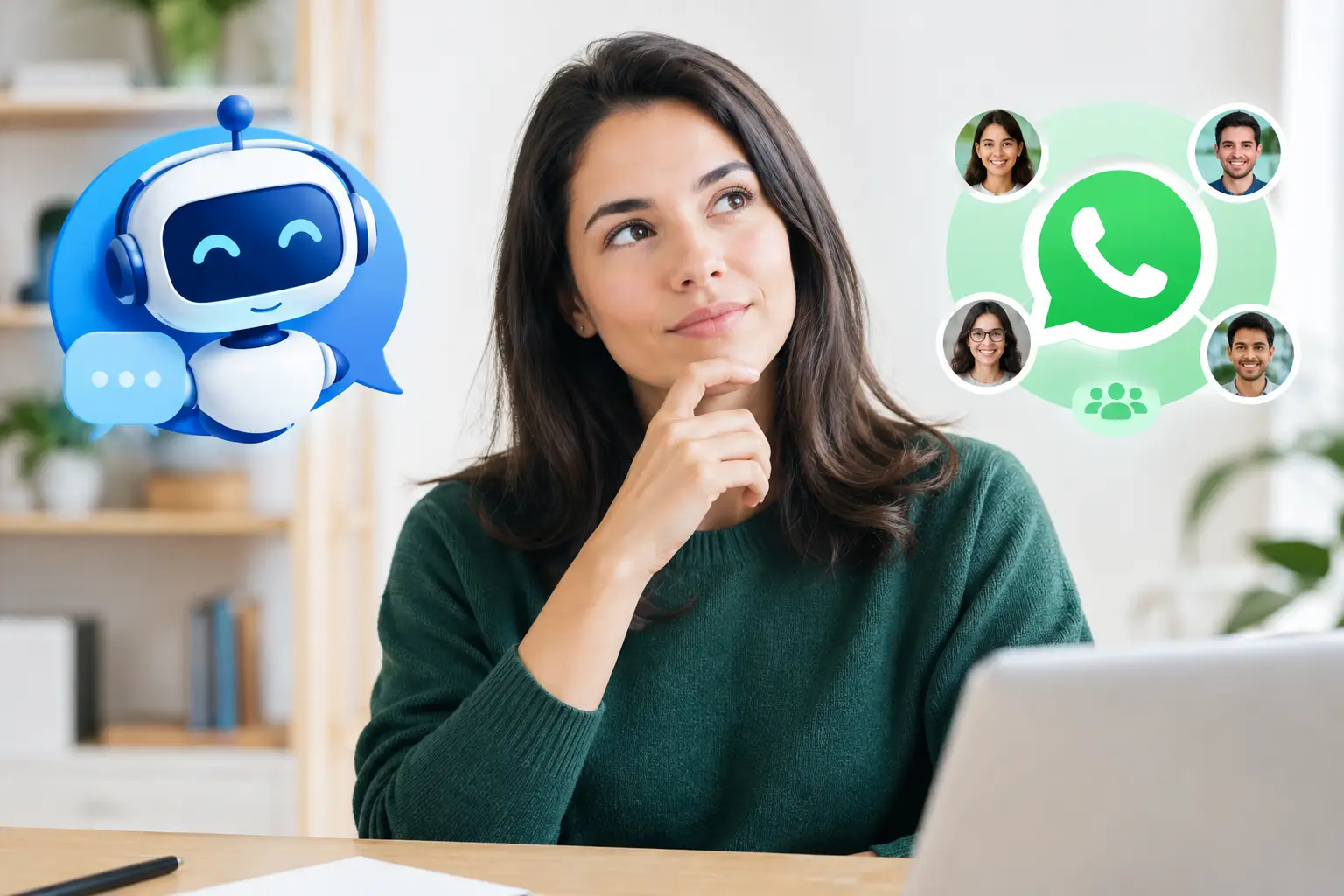 Chatbot escolar versus grupo WhatsApp: qual escolher?